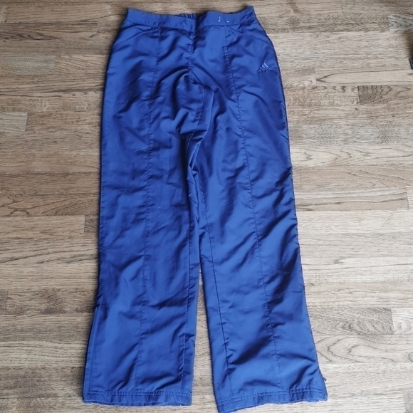 𝅺Adidas Navy Blue Mesh Lined Track Pants S - Picture 2 of 6